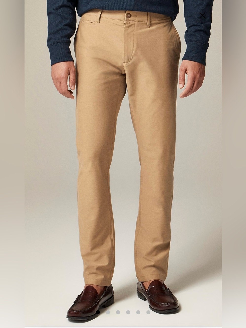 J. CREW 484 Slim-fit tech pant in Savannah‎ Sand Size 29 NWOT $128 CG696
